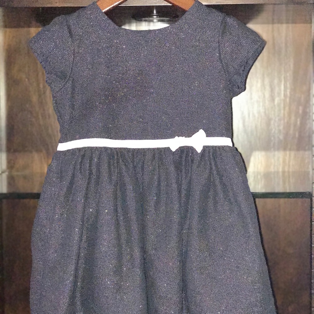 Black sparkle formal dress
